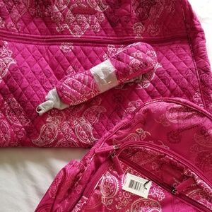 Vera Bradley Grand Traveler & Lighten Up backpack